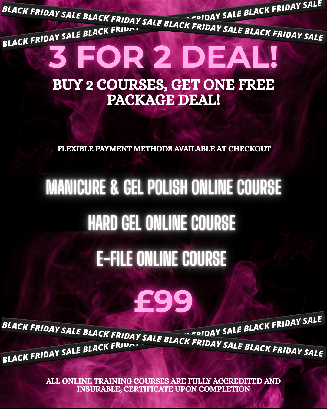 Manicure & Gel Polish, Hard Gel, and E-File Online Courses