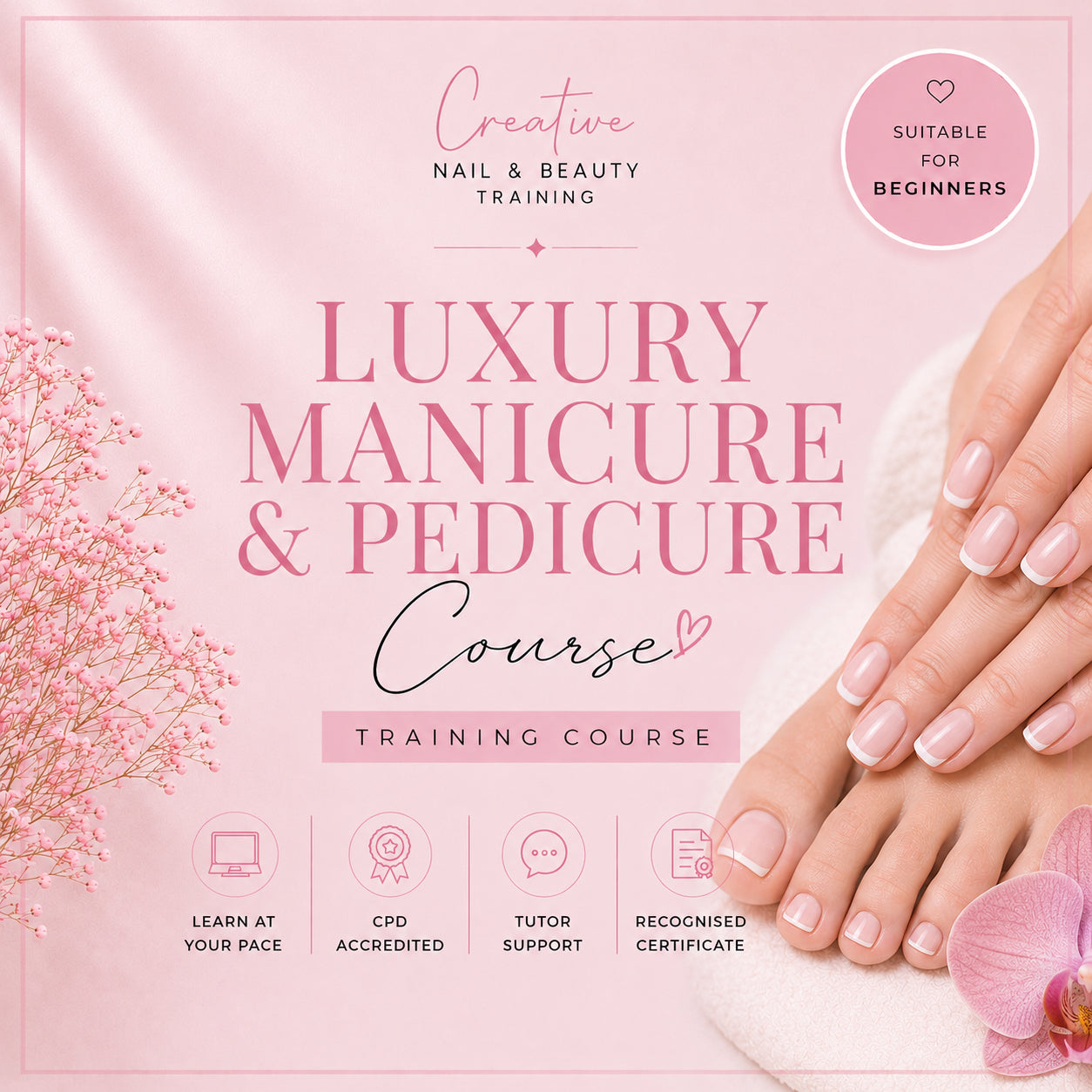 Online Luxury Manicure and Pedicure Training Course