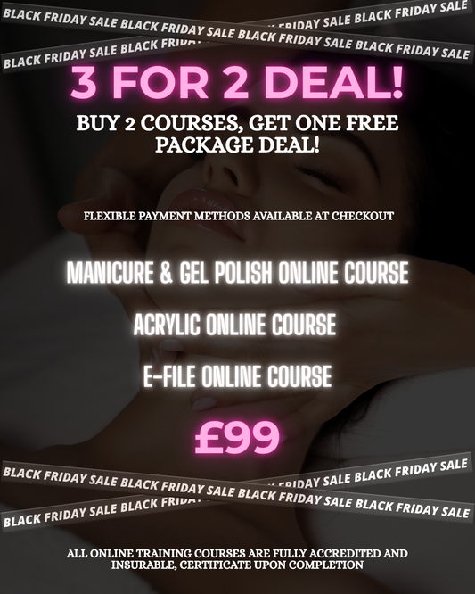 Manicure & Gel Polish, Acrylic, and E-File Online Courses