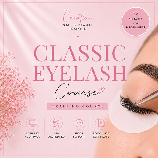 Online Semi-Permanent Classic Eyelash Extension Training Course