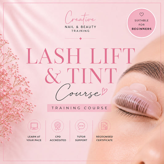 Online Eyelash Lift and Tint Training Course