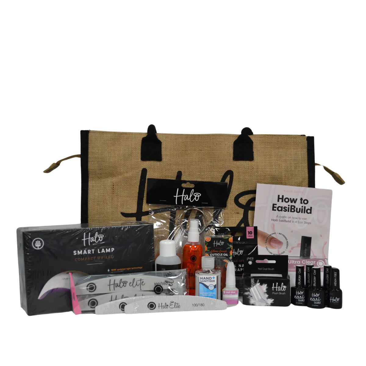 Halo- Builder Gel Kit with compact lamp