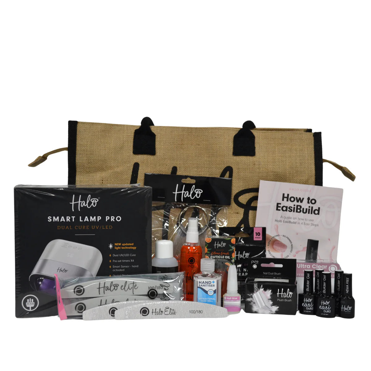 Halo- Builder Gel Training Kit with pro lamp