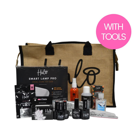 Halo- Manicure & Gel polish kit with pro lamp